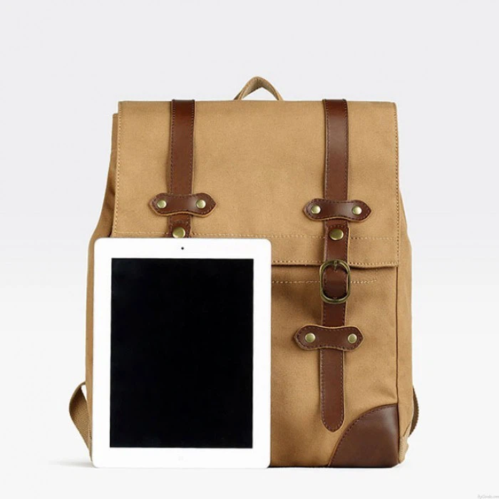 Leather Backpack Usa Outdoor Leisure Backpack