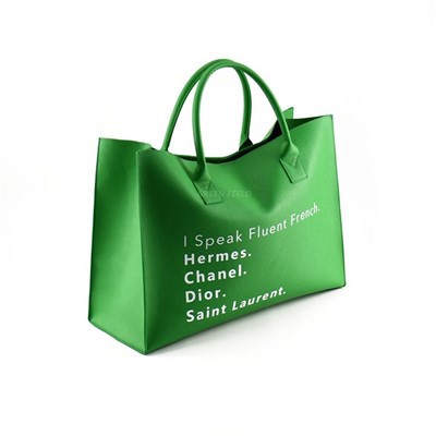 Зелена ПУ торба